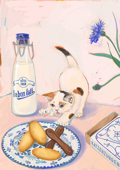 Hôtel Dodo Katzenzungen Giclée Art Print Hôtel Dodo Art Print