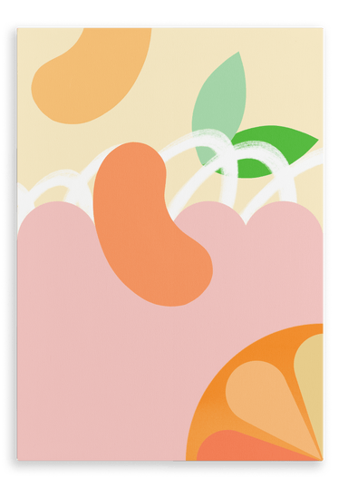 Mandarin Mousse Canvas Print Sweet Nothings 28"x40"(70x100 cm) Canvas Print