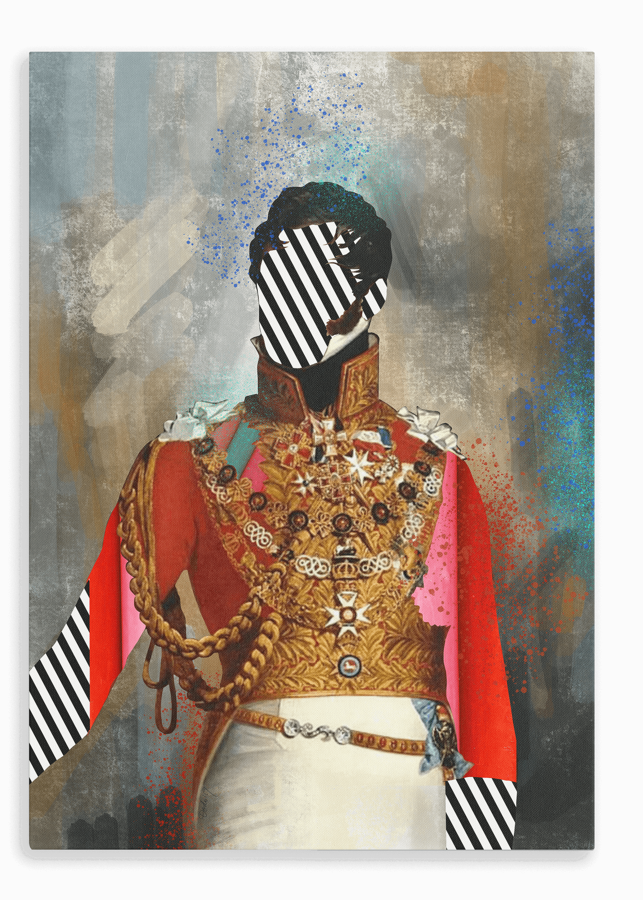 Prince Leopold Matte Canvas Print Noblesse Oblige 28"x40"(70x100 cm) Canvas Print