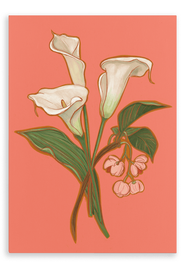 November Canvas Print Birthday Blooms 28"x40"(70x100 cm) Canvas Print