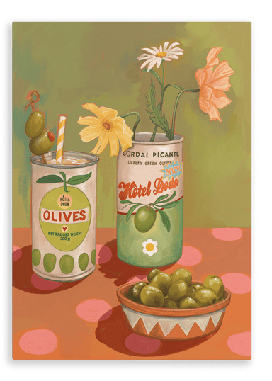 Hôtel Dodo Olives Olé Canvas Print Hôtel Dodo 28"x40"(70x100 cm) Canvas Print