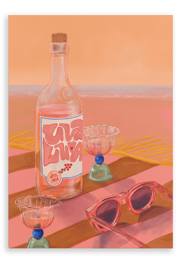 Hôtel Dodo Uva Luva Giclée Canvas Print Hôtel Dodo 28"x40"(70x100 cm) Canvas Print