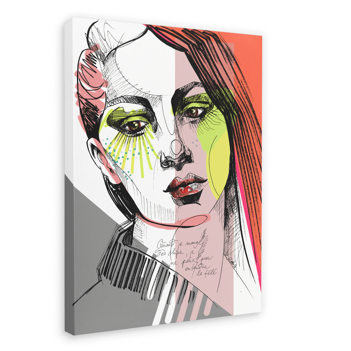 Crisps Canvas Print a la mode 28"x40"(70x100 cm) Canvas Print