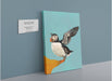 Posing Puffin Giclée Canvas Print Creature Features 28"x40"(70x100 cm) Canvas Print
