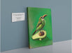Avocado Aulacorhynchus (Green Toucanet) Giclée Canvas Print Sticky Beaks 28"x40"(70x100 cm) Canvas Print