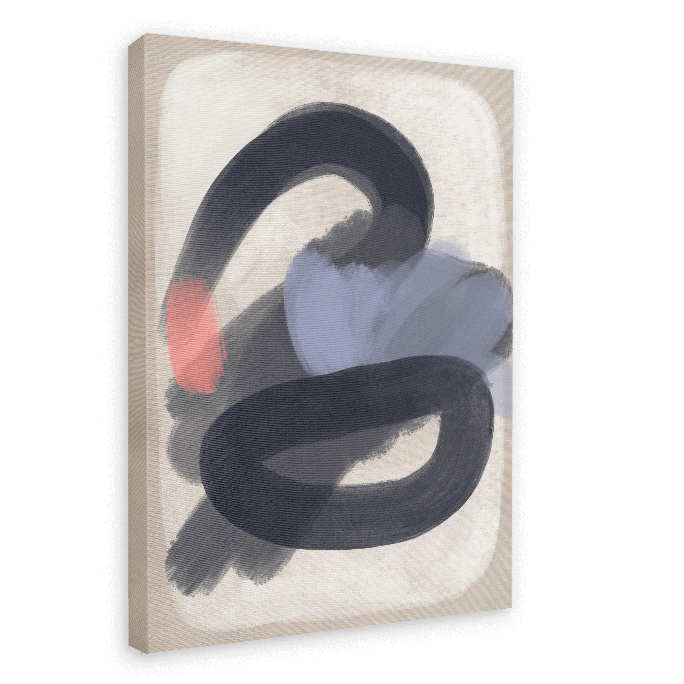 Black Swan Canvas Print Abstractions 28"x40"(70x100 cm) Canvas Print