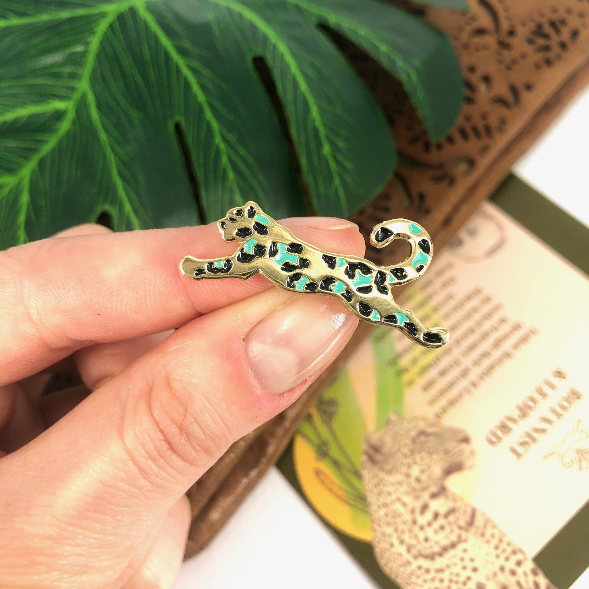 Lovely Leopard Pin Pins by diedododa Pin