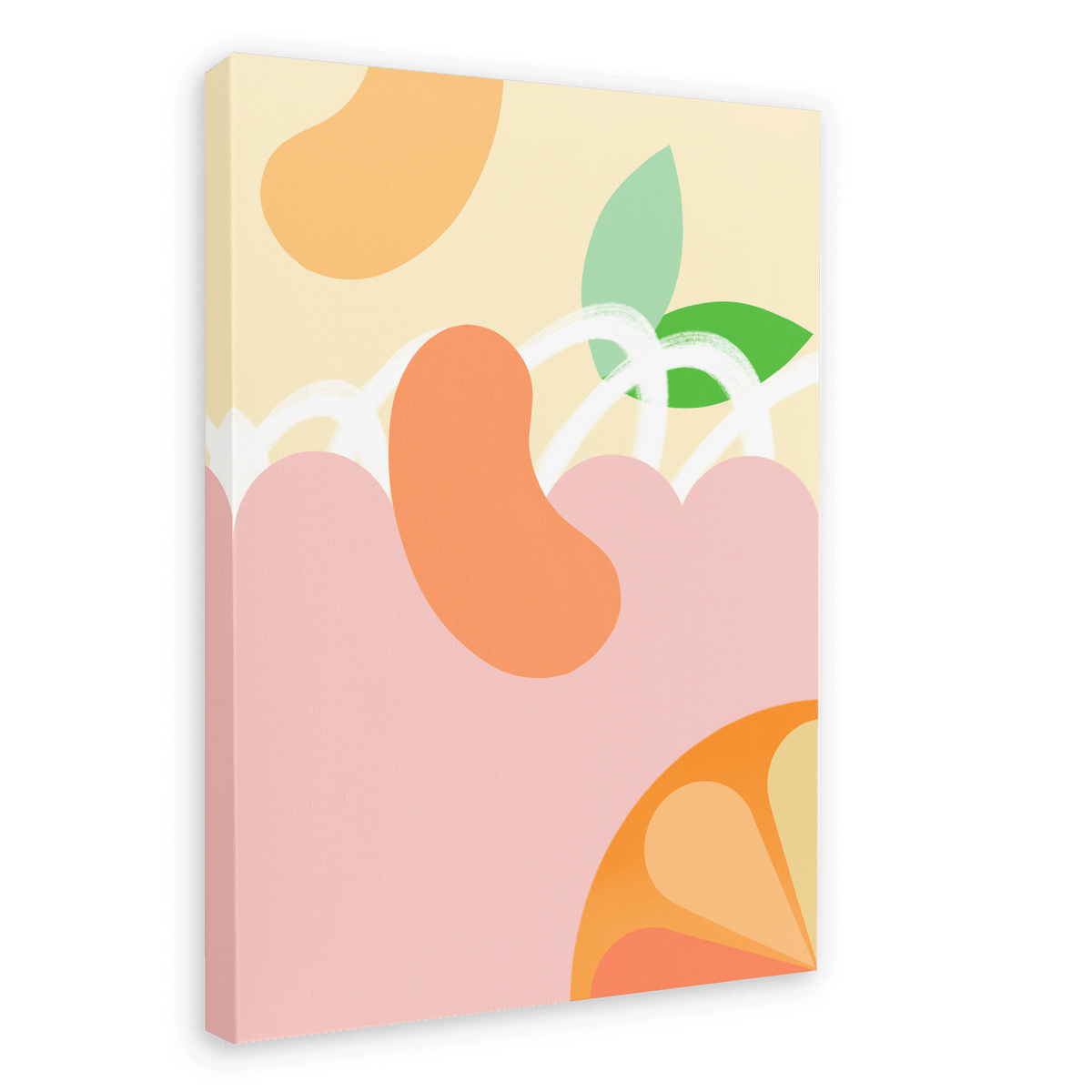 Mandarin Mousse Canvas Print Sweet Nothings 28"x40"(70x100 cm) Canvas Print
