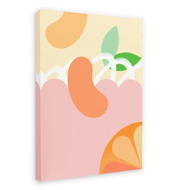 Mandarin Mousse Canvas Print Sweet Nothings 28"x40"(70x100 cm) Canvas Print