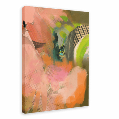 Butterfly Monsoon Canvas Print The Flutterby Effect 28"x40"(70x100 cm) Canvas Print
