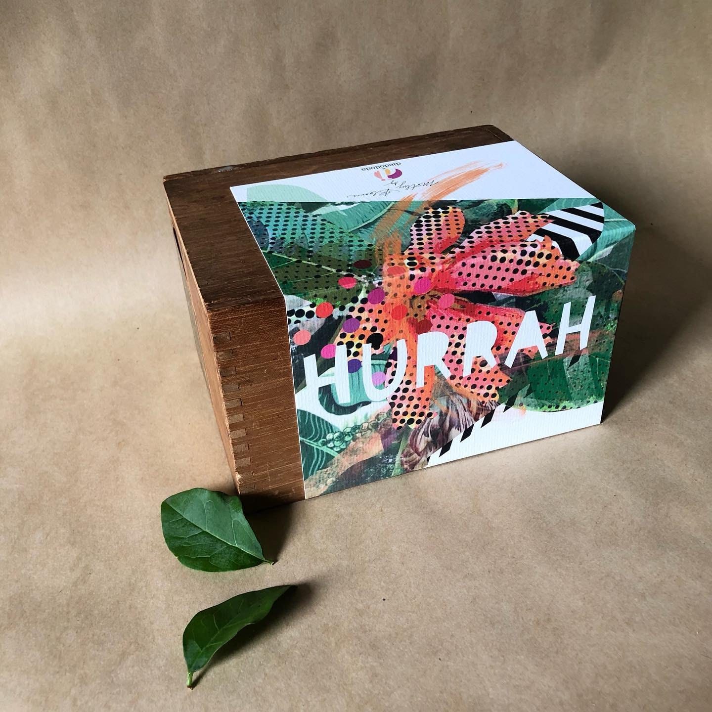 Motley Blooms - Hurrah Greeting Card Motley Blooms Greeting Cards Card