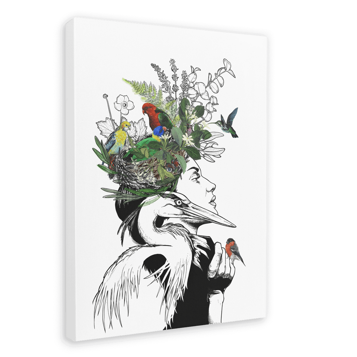 Sky Matte Canvas Print Habitats 28"x40"(70x100 cm) Canvas Print