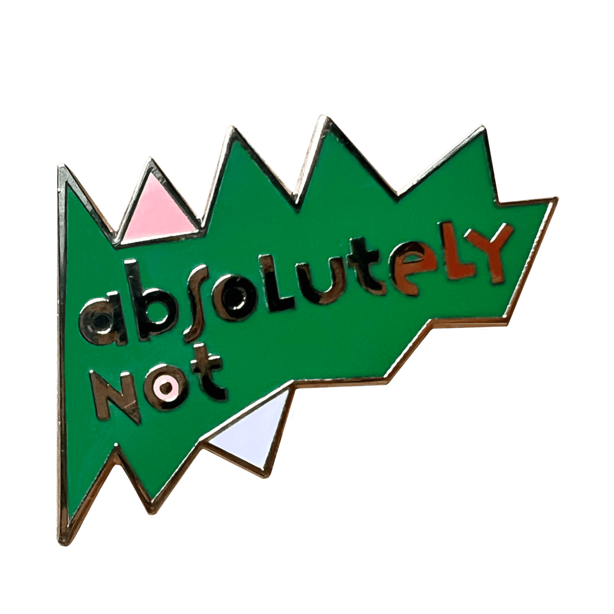 Absolutely Not Pin