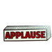 Applause Sign Pin Pins by diedododa Pin