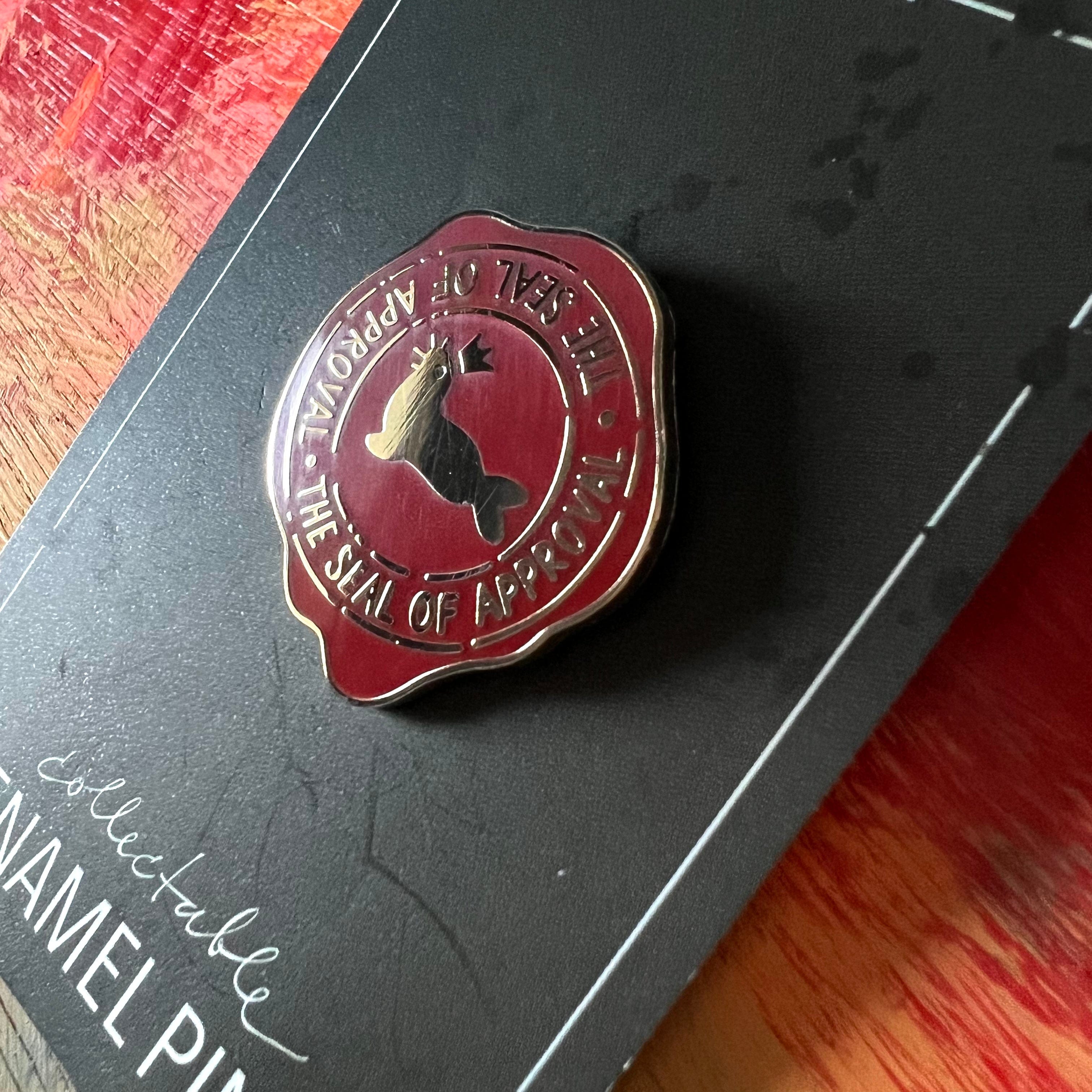 The Seal Of Approval Pin