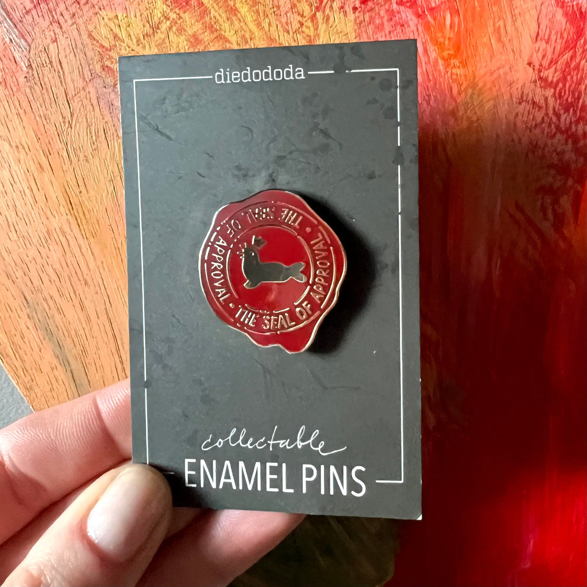 The Seal Of Approval Pin