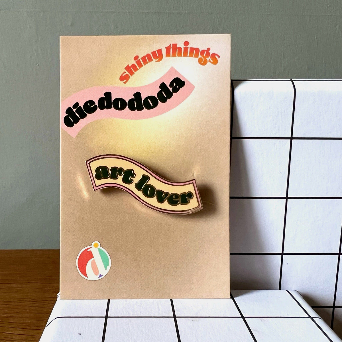 Art Lover Pin Pins by diedododa Pin