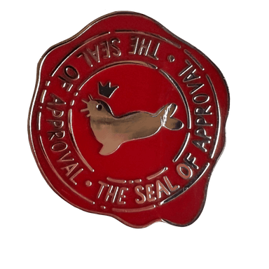 The Seal Of Approval Pin Pins by diedododa Pin