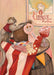 A monkey in a vest sits on a circus table with snacks beside the vibrant “Coconut Shy Cirque Du Dodo” Giclée Art Print by Hôtel Dodo and a first place ribbon.