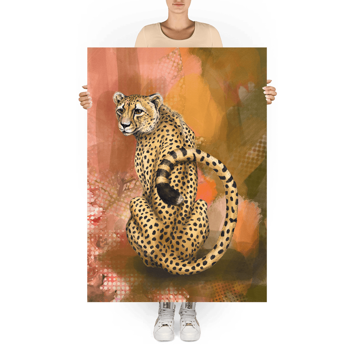 Spotted Repose Giclée Art Print Pawky Paws A0 (84.1 X 118.9 cm) Art Print