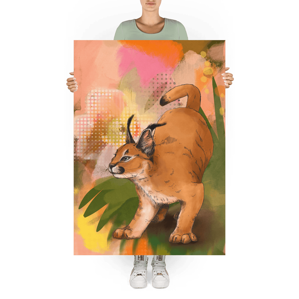 Tufted Whimsy Giclée Art Print Pawky Paws A0 (84.1 X 118.9 cm) Art Print