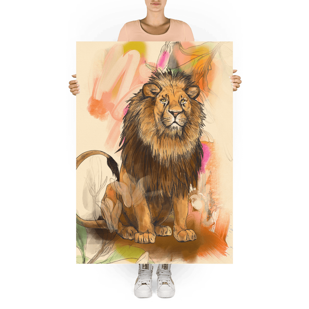 Savannah Suave Giclée Art Print Pawky Paws A0 (84.1 X 118.9 cm) Art Print