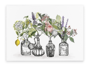 Les Parfums Canvas Print Les Parfums 28"x40"(70x100 cm) Canvas Print