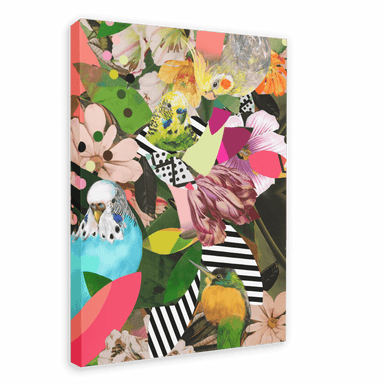 Beaky Botanicals Canvas Print The Gathering 28"x40"(70x100 cm) Canvas Print