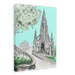 Scott Monument Canvas Print Essential Edinburgh 28"x40"(70x100 cm) Canvas Print