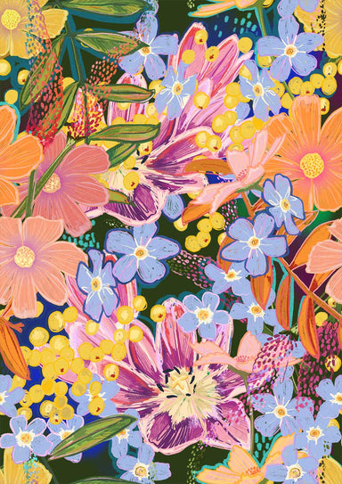 Chromatose Botanica - Boom Boom Bloom Giclée Art Print Chromatose Art Print