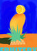 Fruitery Totem Blue Art Print Intercontinental Fruitery Art Print