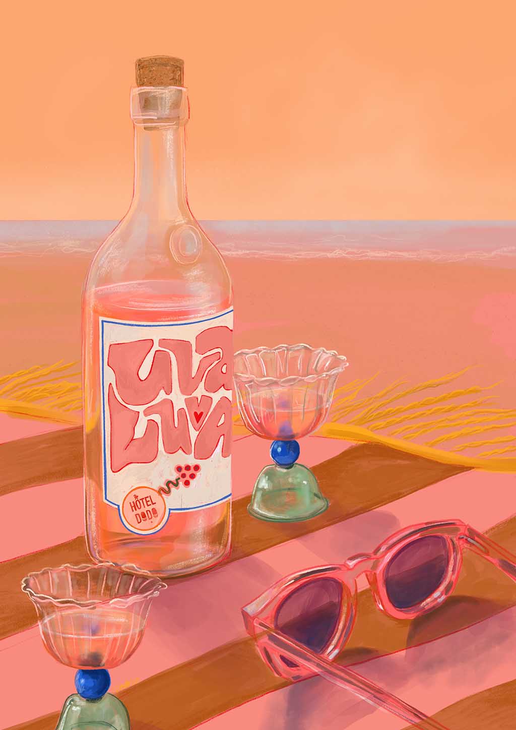 Hôtel Dodo Uva Luva Giclée Art Print Hôtel Dodo Art Print