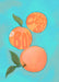 Pêches Art Print Intercontinental Fruitery Art Print
