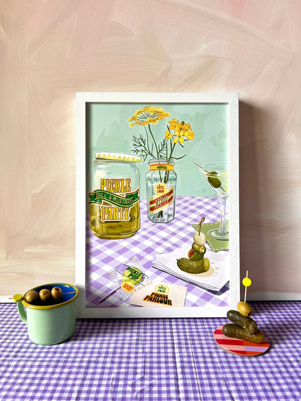 Pickle Party Giclée Art Print Hôtel Dodo Art Print