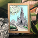 Scott Monument Edinburgh Matte Art Print Essential Edinburgh Art Print