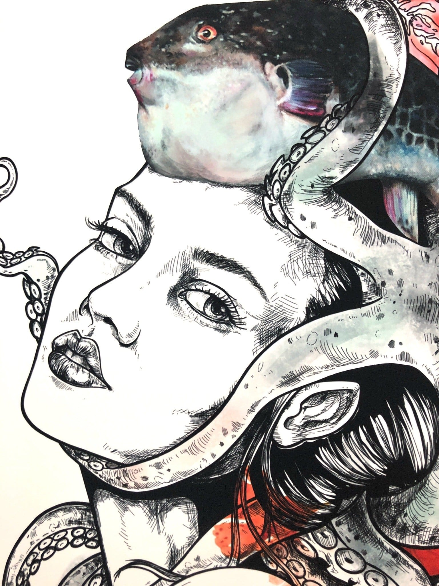 Sea Matte Art Print Habitats Art Print