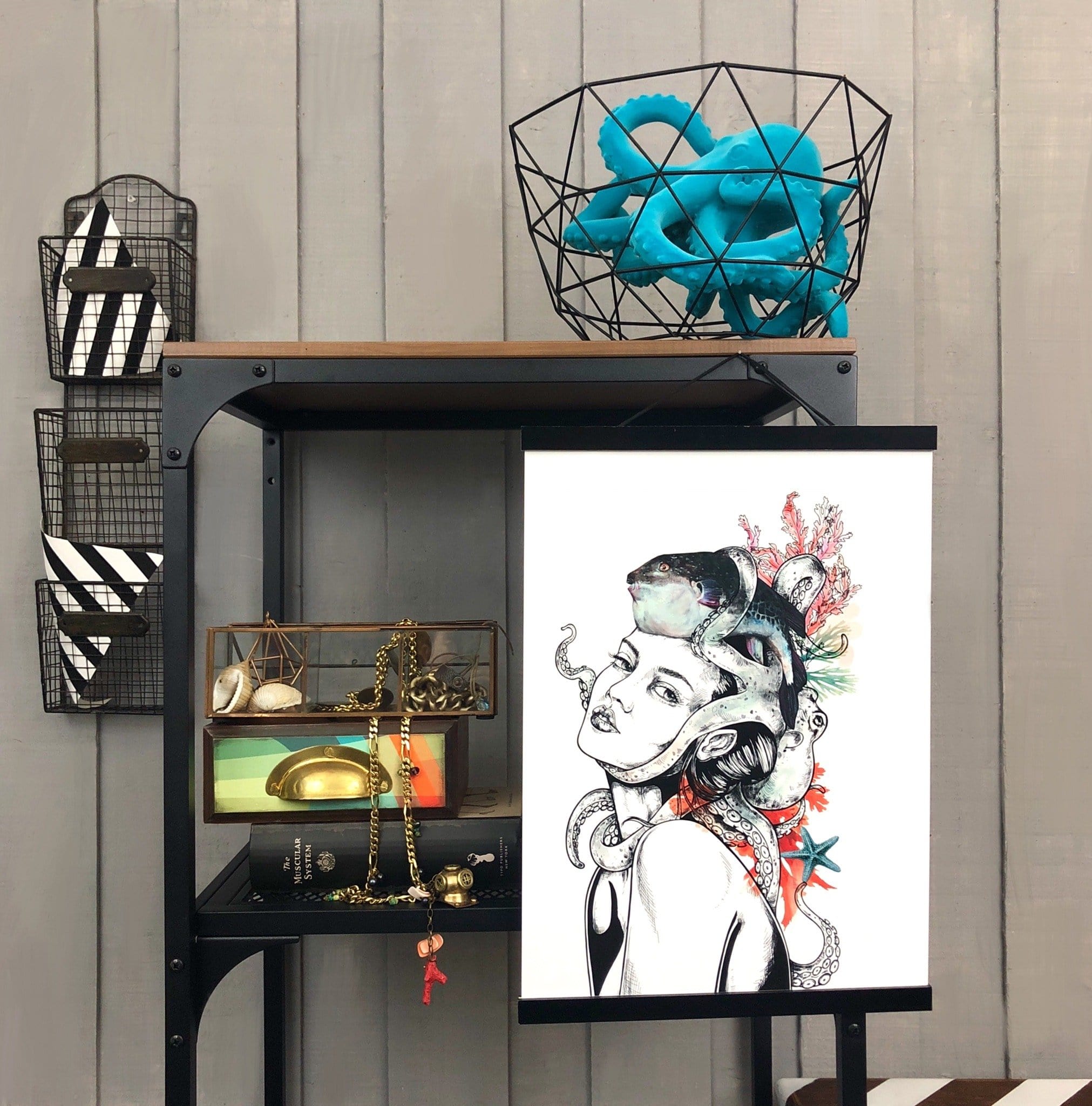 Sea Matte Art Print Habitats Art Print