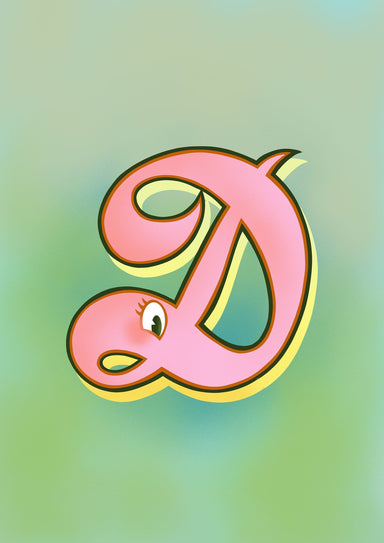 The Jolly Type D Matte Art Print The Jolly Type Art Print