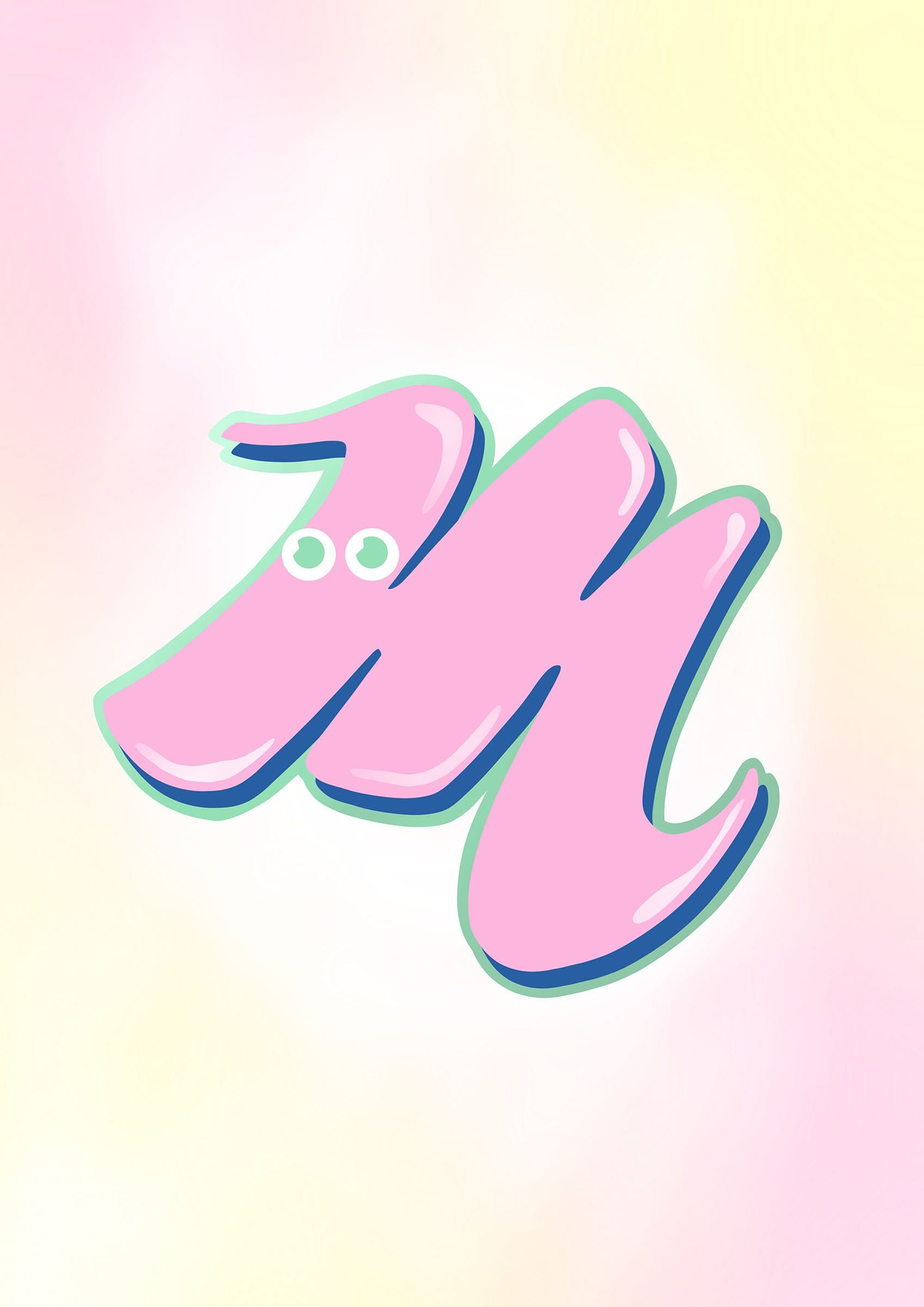 The Jolly Type M Matte Art Print The Jolly Type Art Print