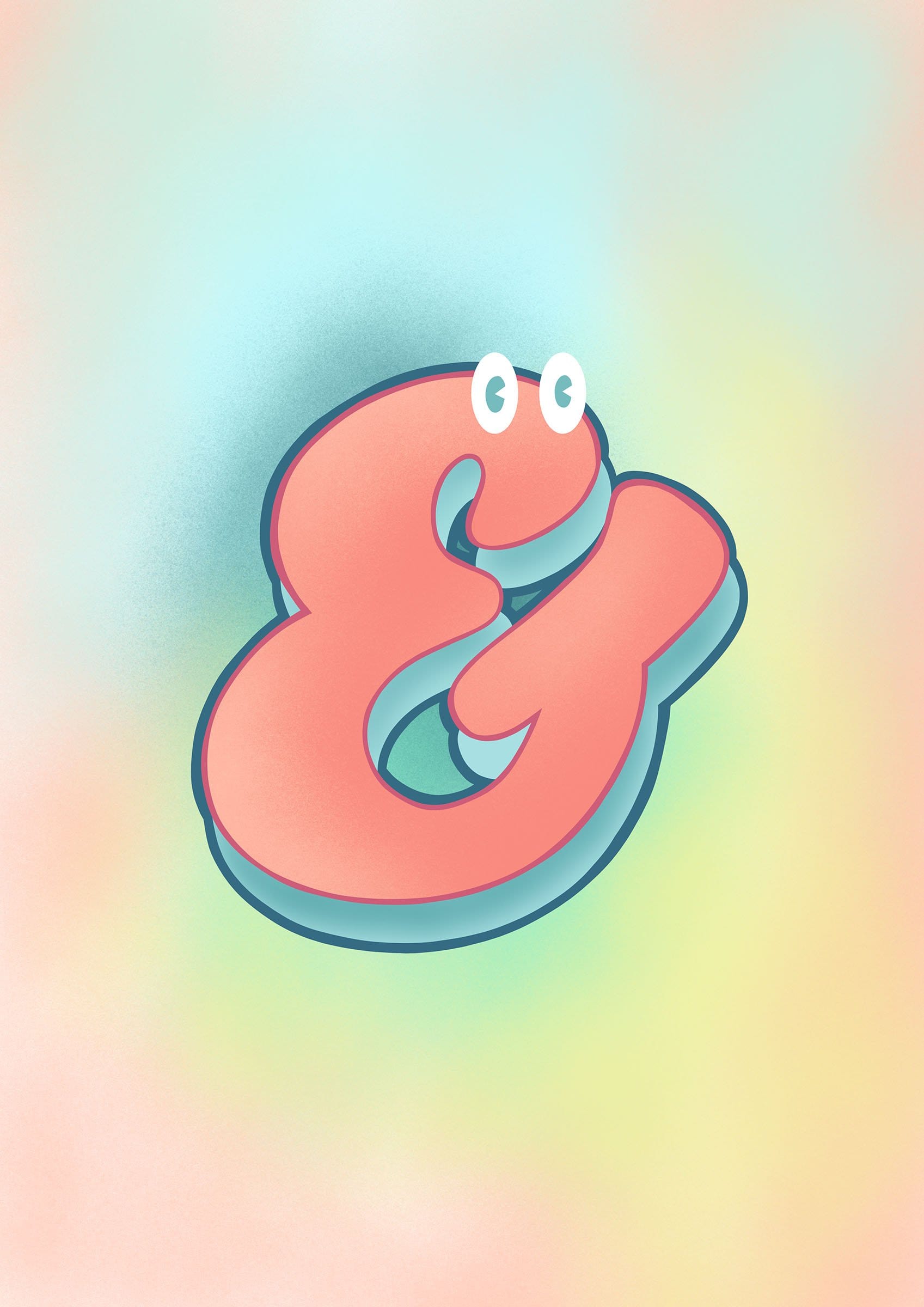 The Jolly Type & Matte Art Print The Jolly Type Art Print