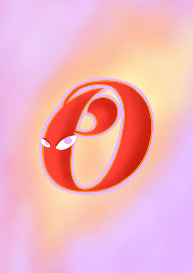 The Jolly Type O Matte Art Print The Jolly Type Art Print