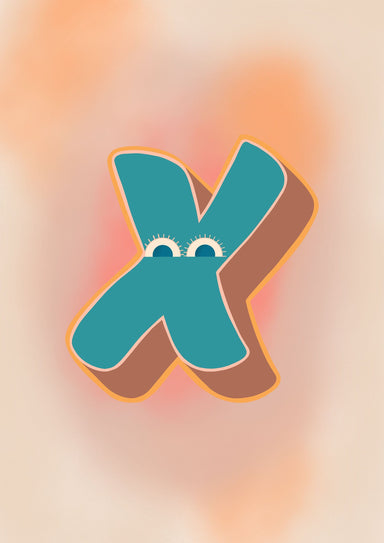 The Jolly Type X Matte Art Print The Jolly Type Art Print