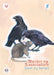 The Murder Pest Matte Art Print by International Pestsellers features two black crows and a gray rat above the phrase "Murder by Association, Pest by design" on a beige background with small corner icons.