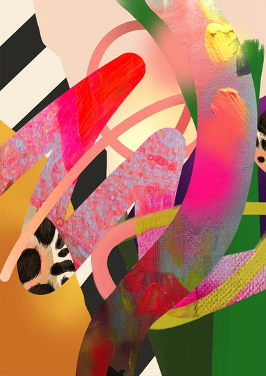 Chromatose Meander No. 1 Canvas Print Chromatose 28"x40"(70x100 cm) Canvas Print