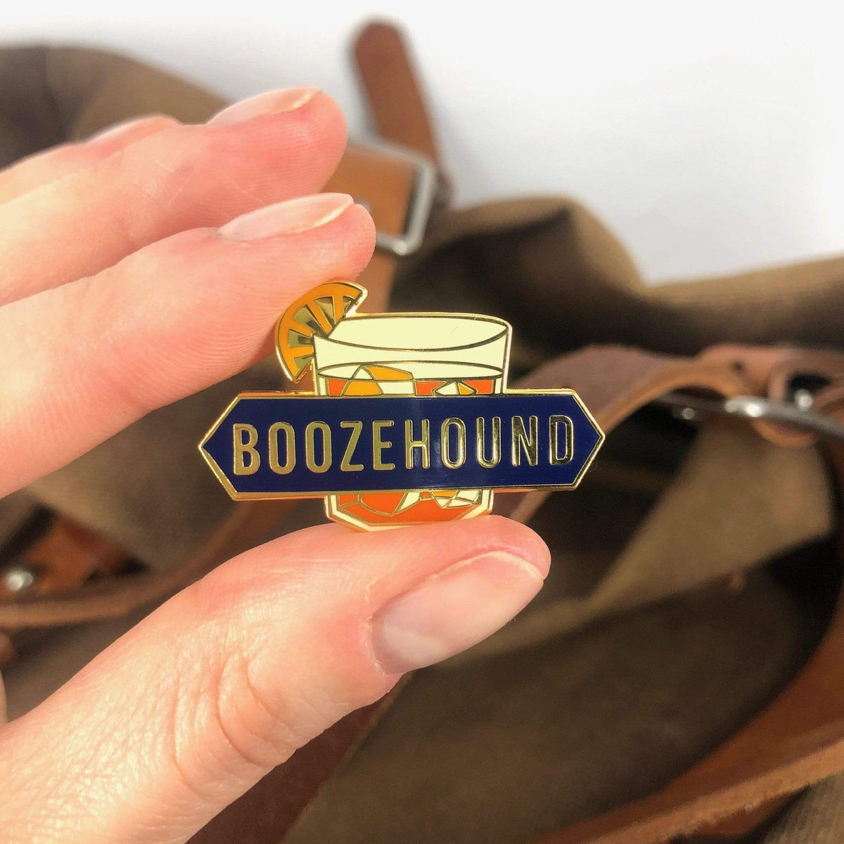 Boozehound Pin