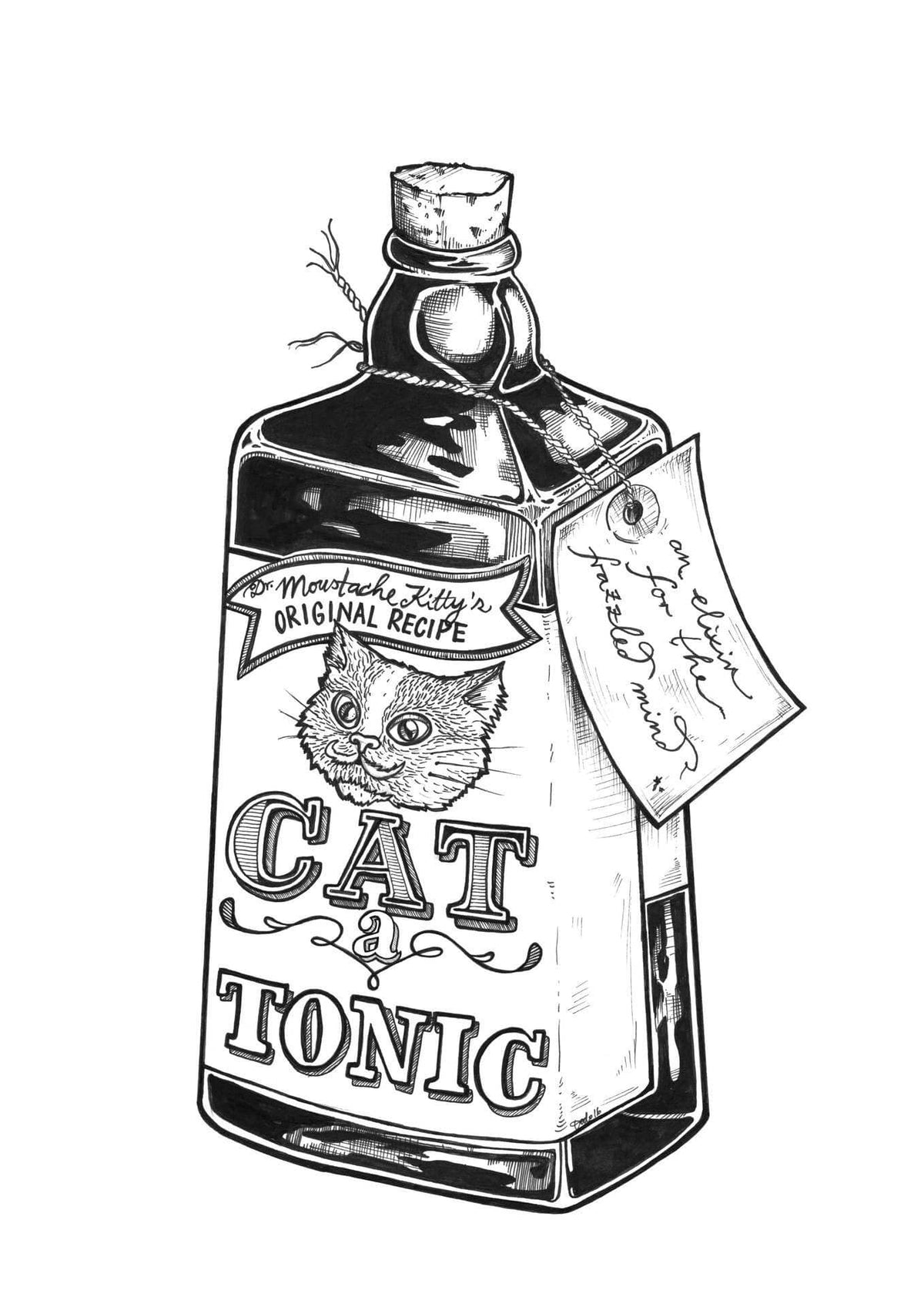 Catatonic Matte Art Print