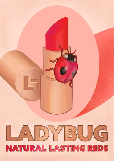 Ladybug Lipstick Giclée Art Print