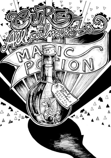 Magic Potion Matte Art Print