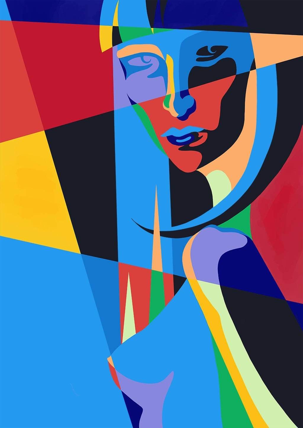 The Look Giclée Art Print