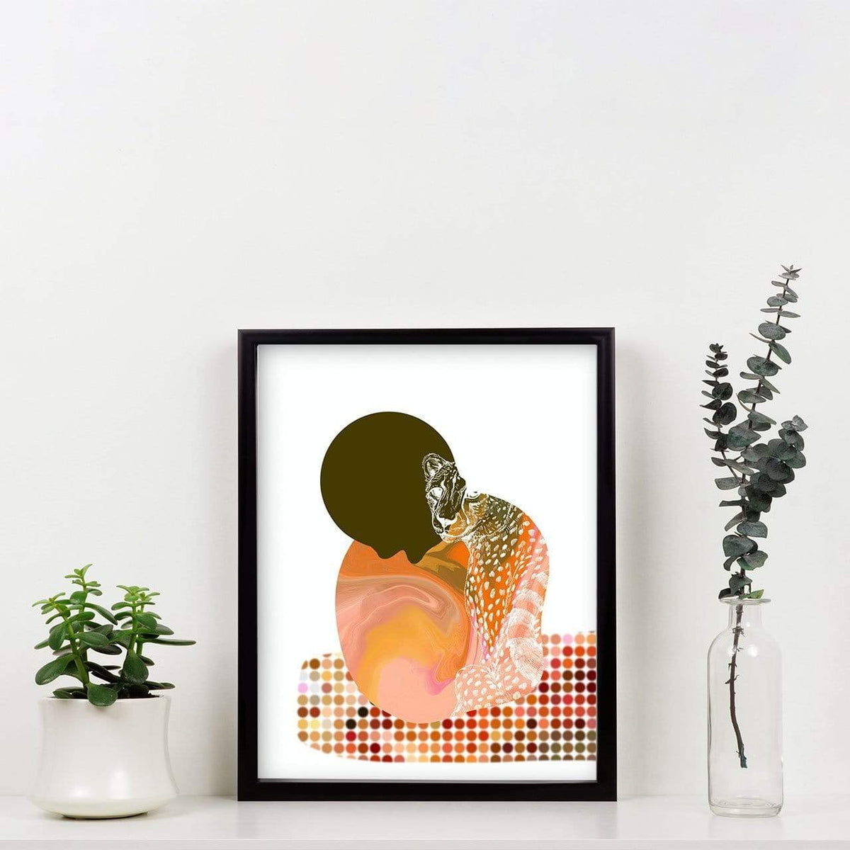 Cha-Cha Cheetah Matte Art Print